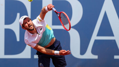 Jürgen Melzer hat am Mittwoch stark begonnen