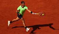 Wenn man das Bild eines "Flow" sucht, dann bietet sich Rafael Nadal auf Sand in Roland-Garros an Wenn man das Bild eines "Flow" sucht, dann bietet sich Rafael Nadal auf Sand in Roland-Garros an