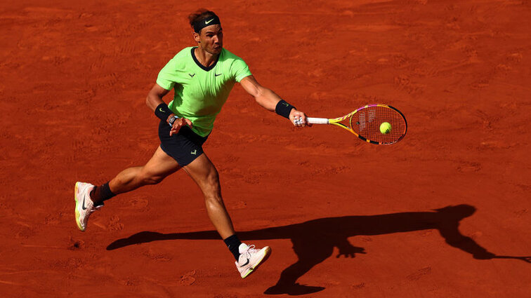 Wenn man das Bild eines "Flow" sucht, dann bietet sich Rafael Nadal auf Sand in Roland-Garros an