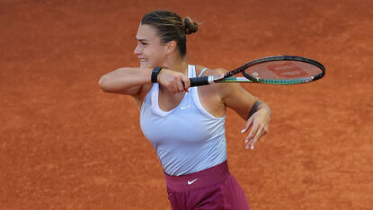 Aryna Sabalenka eröffnet am Sonntag den Court Philippe-Chatrier Aryna Sabalenka eröffnet am Sonntag den Court Philippe-Chatrier