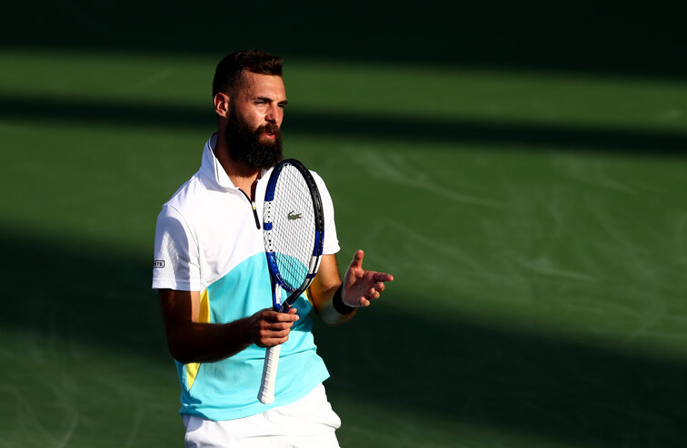 Benoit Paire was banned from the US Open due to a positive COVID-19 test