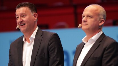Edwin Weindorfer und Herwig Straka - Chefs nicht nur in Stuttgart und Basel Edwin Weindorfer und Herwig Straka - Chefs nicht nur in Stuttgart und Basel