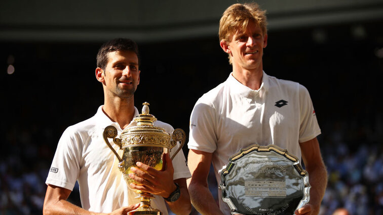 2018 hat Novak Djokovic gegen Kevin Anderson keine Probleme gehabt