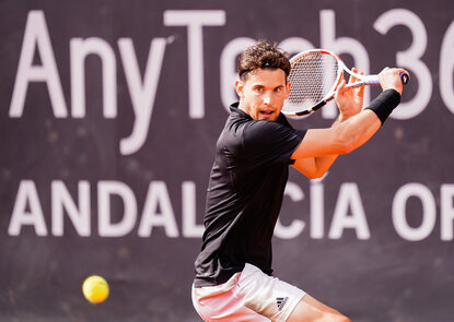 Dominic Thiem verlor gegen Pedro Cachin in zwei Sätzen