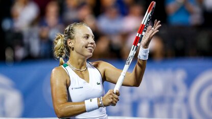 Anett Kontaveit holt sich in Cleveland ihren zweiten Karrieretitel