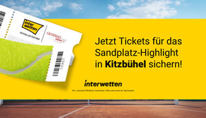Mit interwetten könnt Ihr bei den Generali Open 2026 live dabei sein