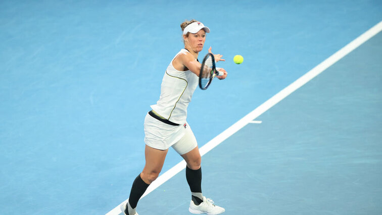 Laura Siegemund unterlag Storm Hunter in drei Sätzen. Laura Siegemund unterlag Storm Hunter in drei Sätzen.