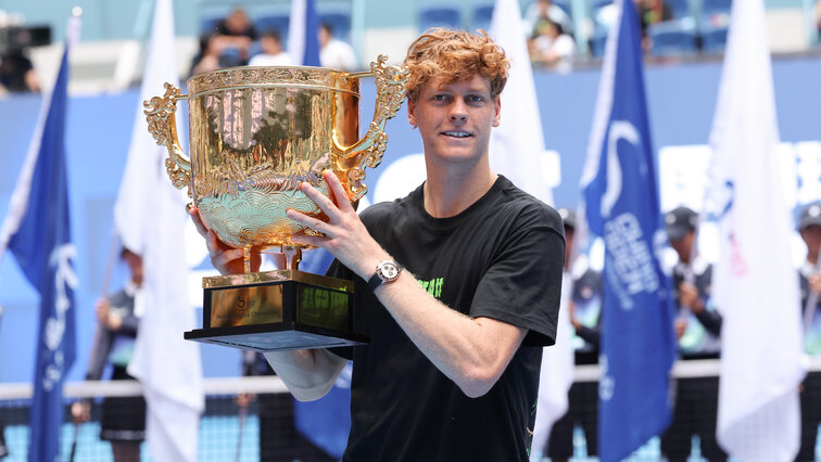 Jannik Sinner gewinnt das ATP-500-Turnier in Peking Jannik Sinner gewinnt das ATP-500-Turnier in Peking