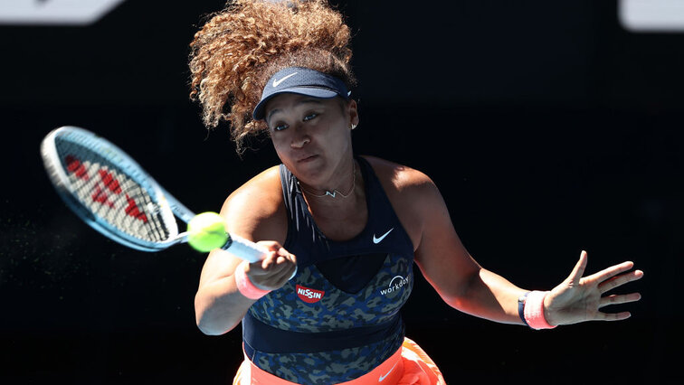 Naomi Osaka on Thursday in Melbourne