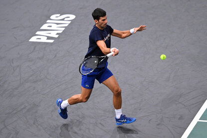 Novak Djokovic ist gut in das ATP-Masters-1000-Event von Paris-Bercy gestartet