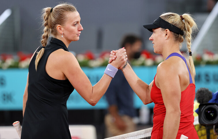 Angelique Kerber meets the Czech Petra Kvitova in Cincinnati