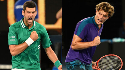 Novak Djokovic trifft in Rom auf Taylor Fritz