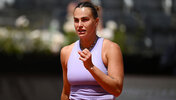 Aryna Sabalenka ist in Rom erfolgreich gestartet