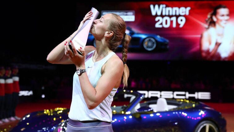 Petra Kvitova wird die bislang letzte Siegerin in Stuttgart bleiben