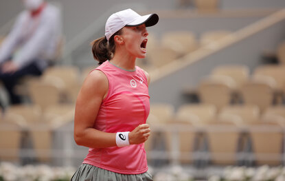 Iga Swiatek steht bei den French Open im Viertelfinale Iga Swiatek steht bei den French Open im Viertelfinale