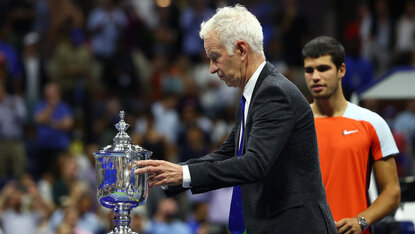 Nach Ansicht von John McEnroe muss man lange nach einem neuen Carlos Alcaraz Ausschau halten. Nach Ansicht von John McEnroe muss man lange nach einem neuen Carlos Alcaraz Ausschau halten.