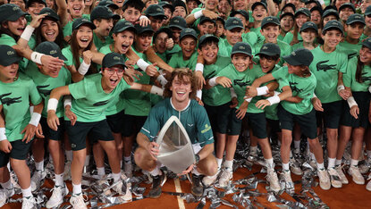 Andrey Rublev hat 2024 in Madrid den Titel geholt