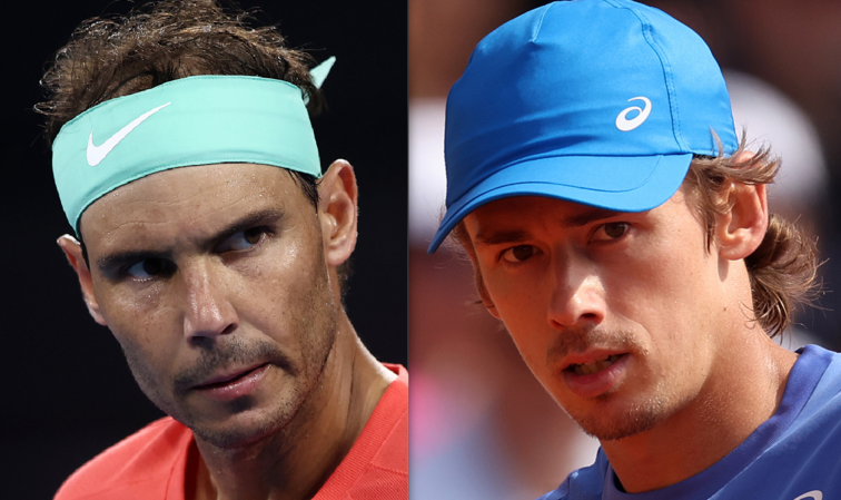 Rafael Nadal, Alex de Minaur Rafael Nadal, Alex de Minaur