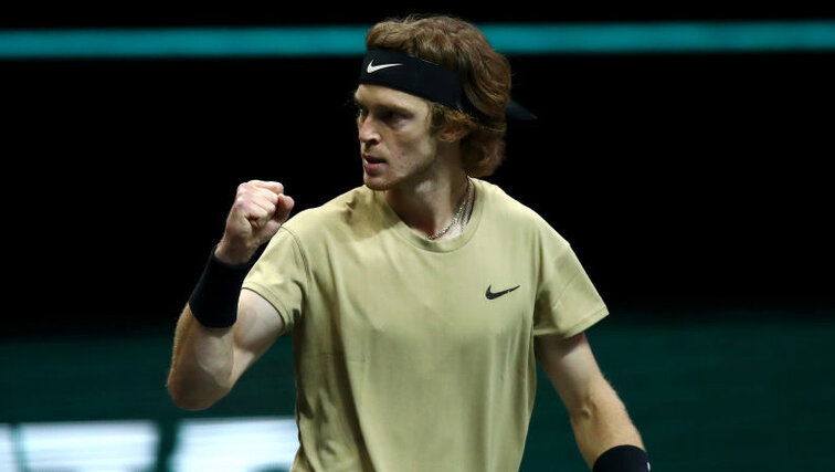 Andrey Rublev in Rotterdam