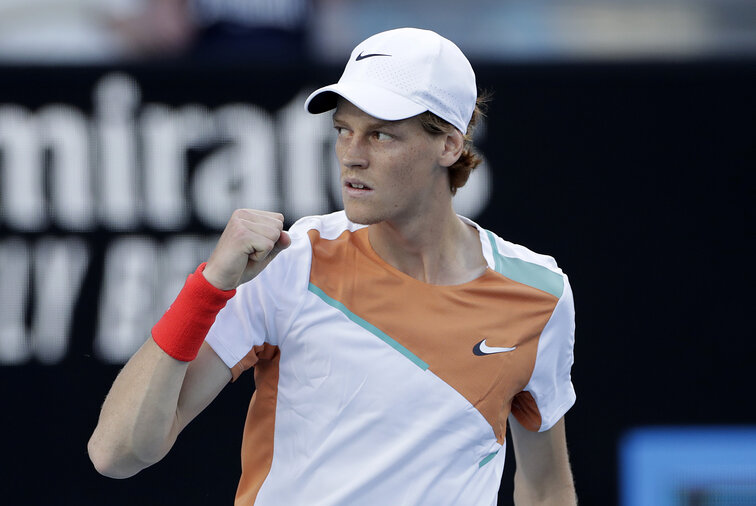 Jannik Sinner steht bei den Australian Open im Achtelfinale