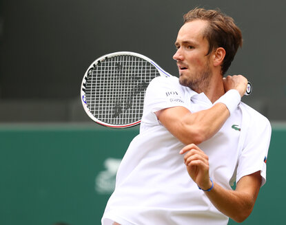 Daniil Medvedev trifft in der dritten Runde von Wimbledon auf Marin Cilic Daniil Medvedev trifft in der dritten Runde von Wimbledon auf Marin Cilic