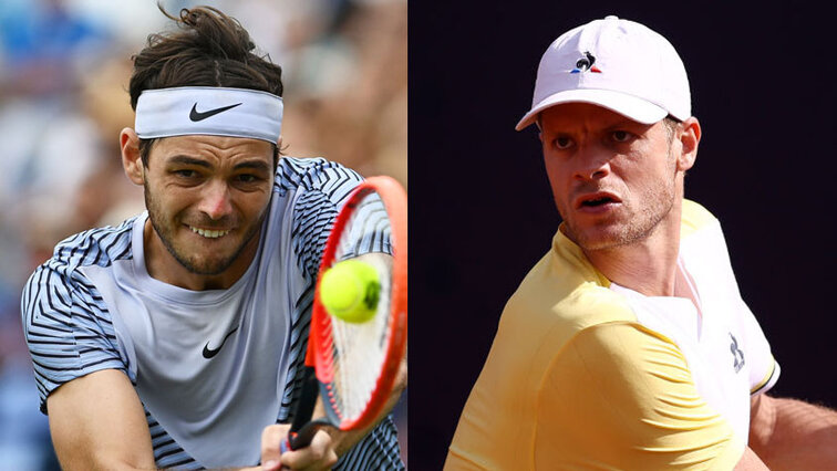 Taylor Fritz und Yannick Hanfmann treffen zum zweiten Mal aufeinander Taylor Fritz und Yannick Hanfmann treffen zum zweiten Mal aufeinander
