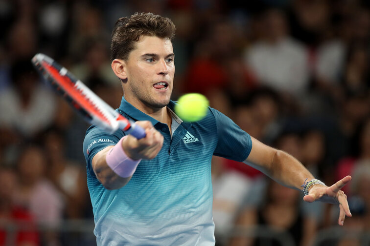 Sein bis dato letztes Spiel bestritt Thiem in der zweiten Runde bei den Australian Open