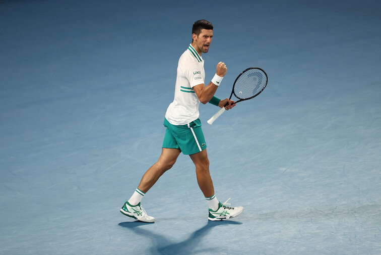 Novak Djokovic is in the final of the Australian Open