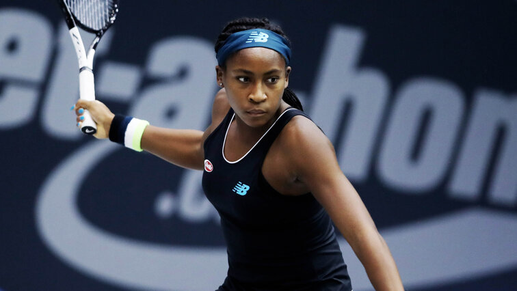 Cori Gauff is in the semi-finals in Linz