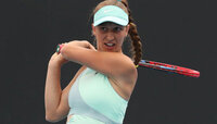 Tamara Korpatsch steht bei den US Open 2023 in Runde zwei