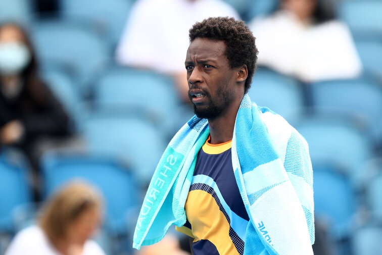 Gael Monfils continues to look for his form