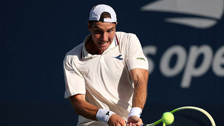 Jan-Lennard Struff am Montag in Flushing Meadows