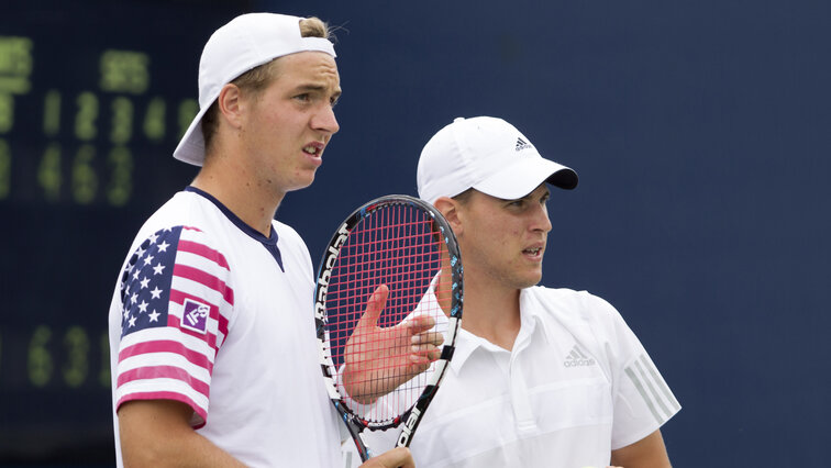 Mit Jan-Lennard Struff bei den US Open 2014