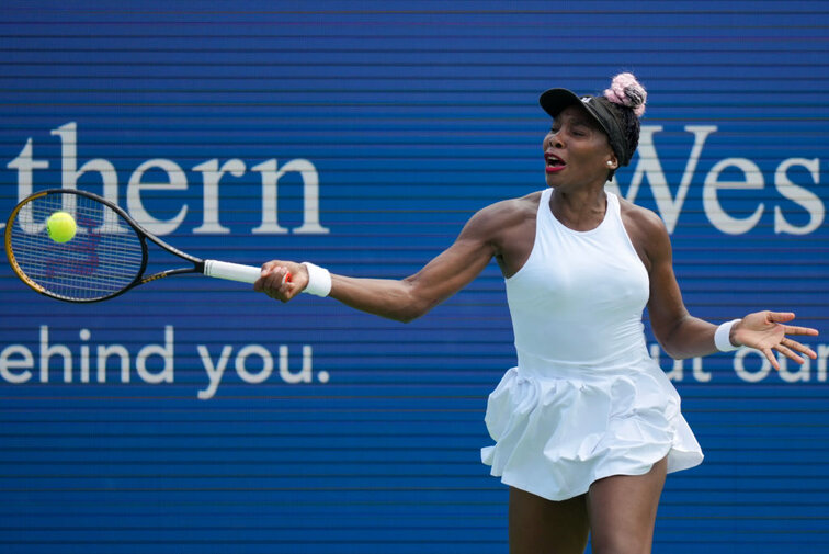 Venus Williams bereitet sich in Cleveland auf die US Open vor