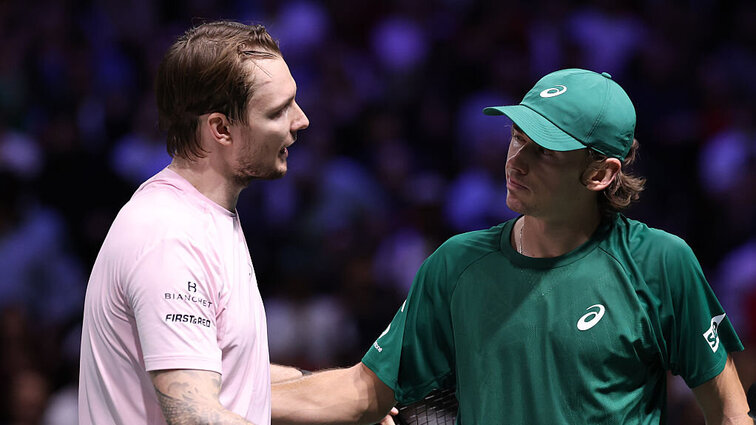 Alexander Bublik und Alex de Minaur treffen zum sechsten Mal aufeinander. Alexander Bublik und Alex de Minaur treffen zum sechsten Mal aufeinander.