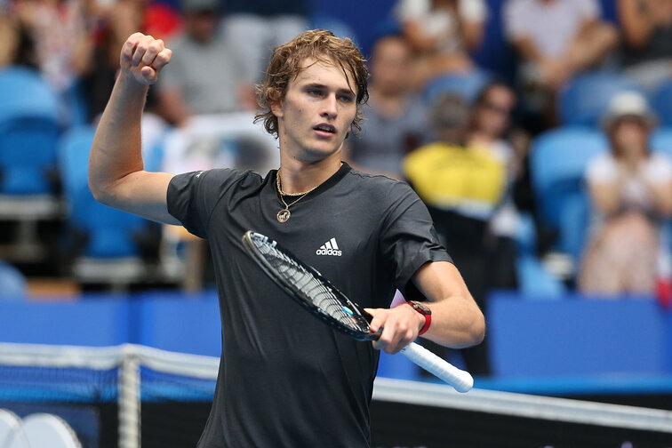 Alexander Zverev had no problems with Matthew Ebden