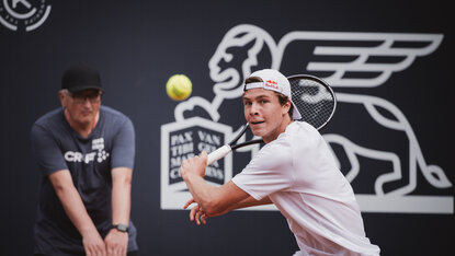 Im vergangenen Jahr konnte Joel Schwärzler in der Qualifikation Kitzbühel-Luft schnuppern. Im vergangenen Jahr konnte Joel Schwärzler in der Qualifikation Kitzbühel-Luft schnuppern.