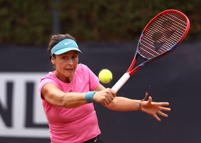 Tatjana Maria konnte ihr Auftaktmatch beim WTA-Tour-250-Turnier in Rabat siegreich gestalten