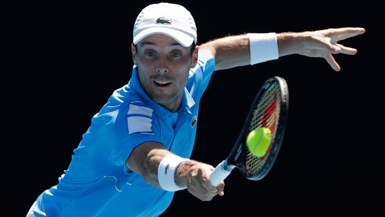 Roberto Bautista Agut hat wie 2019 in Doha zugeschlagen Roberto Bautista Agut hat wie 2019 in Doha zugeschlagen