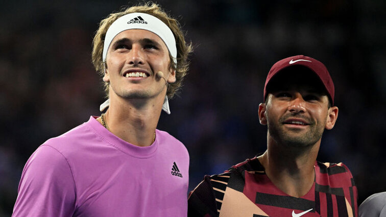 Alexander Zverev und Grigor Dimitrov bestreiten heute die Night Session