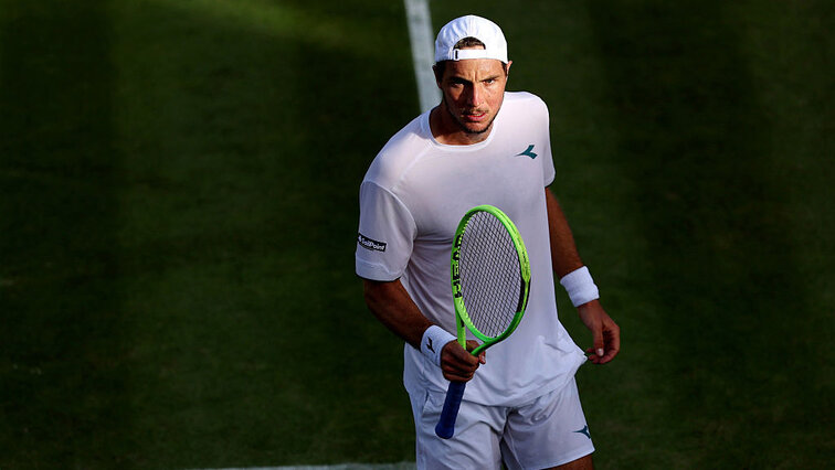 Jan-Lennard Struff darf morgen um 14 Uhr MESZ gegen Jannik Sinner ran