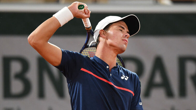 Nichts zu holen gab es für Daniel Altmaier in der ersten Runde in Metz.