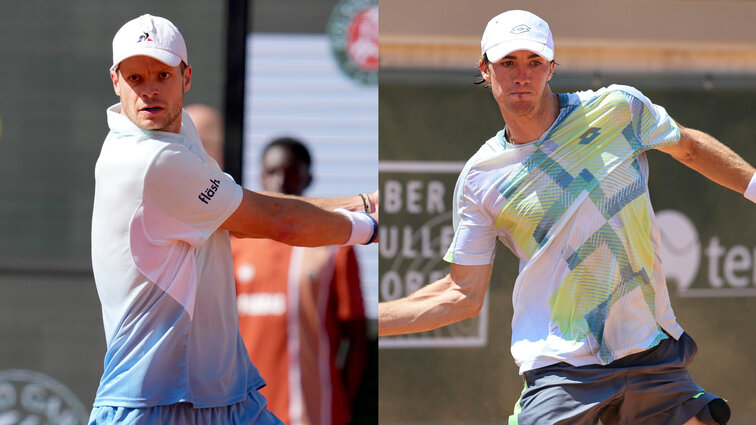 Yannick Hanfmann und Lukas Neumayer eröffnen am Dienstag den Center Court in Kitzbühel. Yannick Hanfmann und Lukas Neumayer eröffnen am Dienstag den Center Court in Kitzbühel.