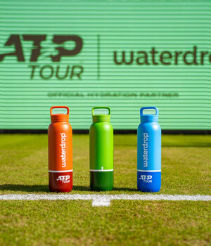 Die ATP Tour Bottles von Waterdrop®
