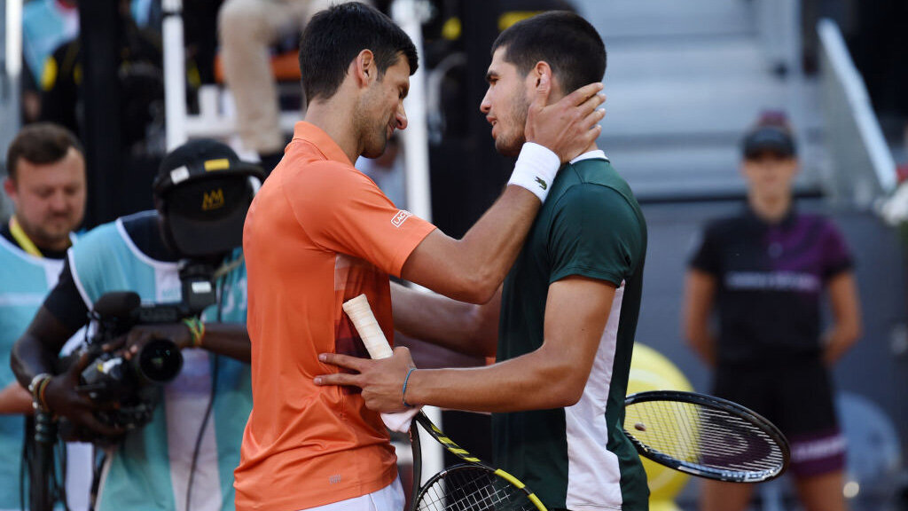 Brian Rogers Trending Alcaraz Djokovic Madrid Highlights