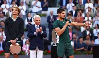 Alexander Zverev trifft im French-Open-Viertelfinale auf Carlos Alcaraz