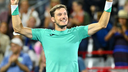 Pablo Carreno Busta steht vor seinm größten Karriere-Erfolg Pablo Carreno Busta steht vor seinm größten Karriere-Erfolg