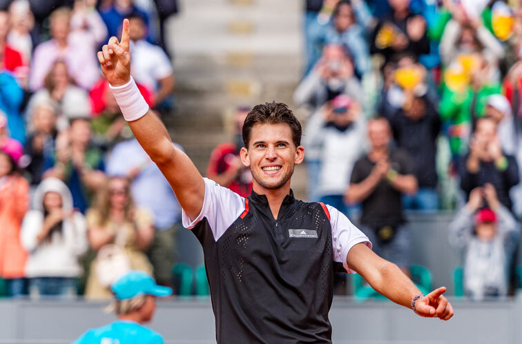 Dominic Thiem wird im Sommer neben Hamburg und Kitzbühel auch in Gstaad an den Start gehen