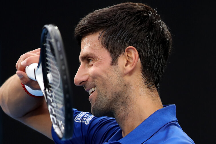 Novak Djokovic hat seine Auftakthürde problemlos gemeistert