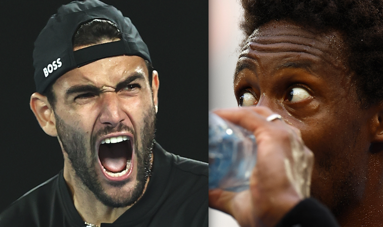 Matteo Berrettini, Gael Monfils